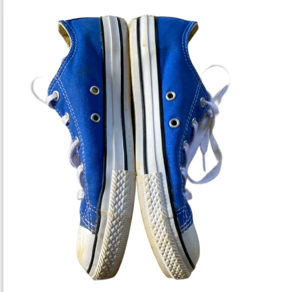 CONVERSE Blue ALL-STAR GIRL’S *LIKE NEW* SZ. 3 SNEAKERS
